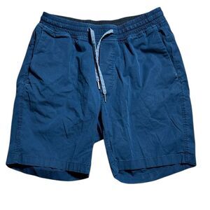 Lululemon men’s medium pace breaker linerless shorts blue athleisure